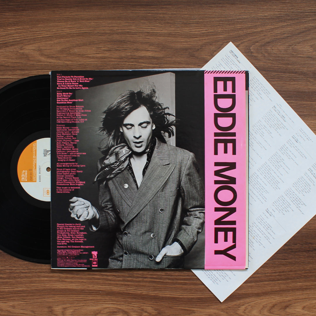 Eddie Money - Eddie Money 33'lük LP PLAK Japan Vinyl