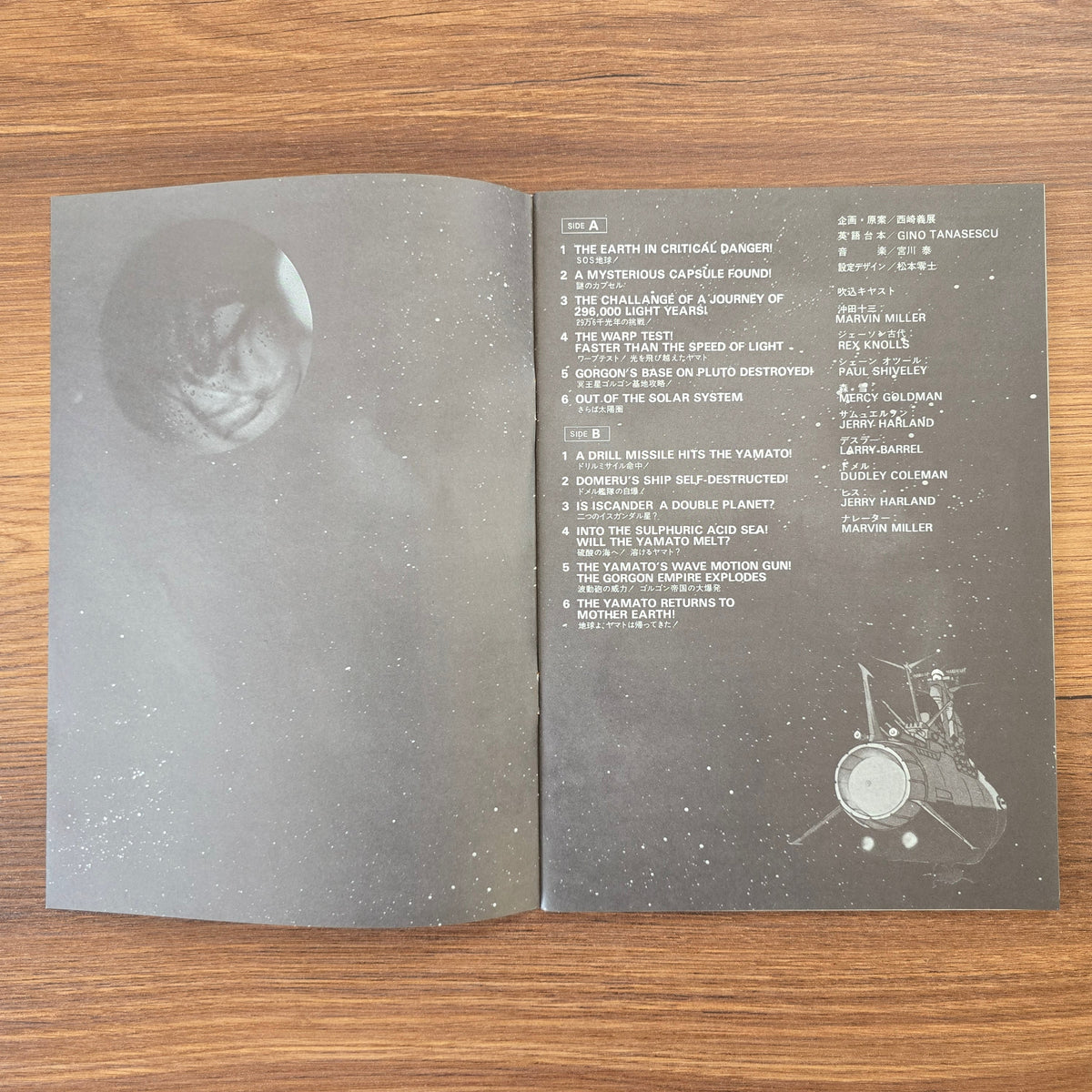 Hiroshi Miyagawa – Space Cruiser Yamato Japan Vinyl