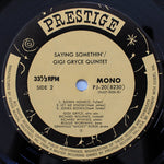 Gigi Gryce Quintet - Saying Somethin'! Japan Vinyl