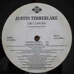 Justin Timberlake - Like I Love You 33'lük LP PLAK Japan Vinyl