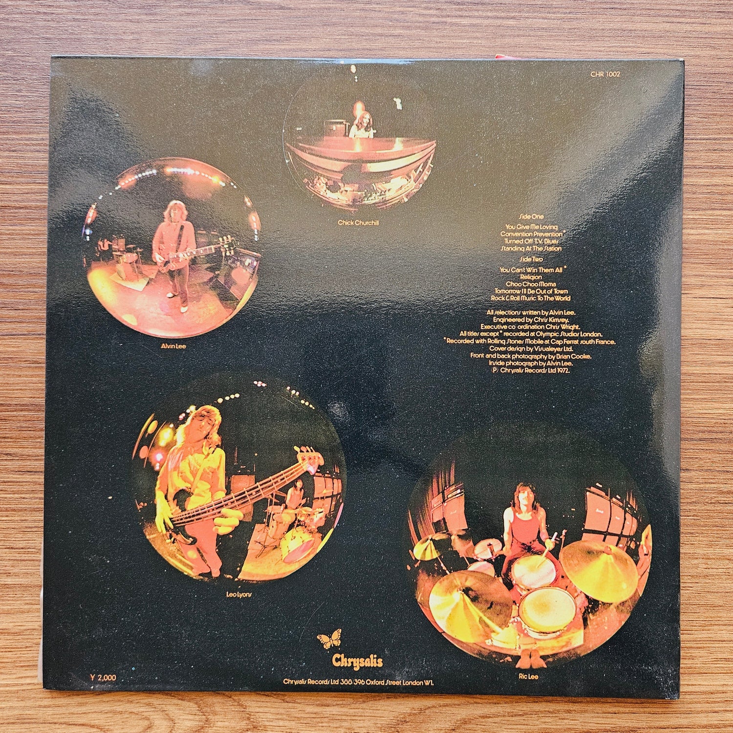 Ten Years After – Rock & Roll Music To The World 33'lük LP PLAK Japan Vinyl