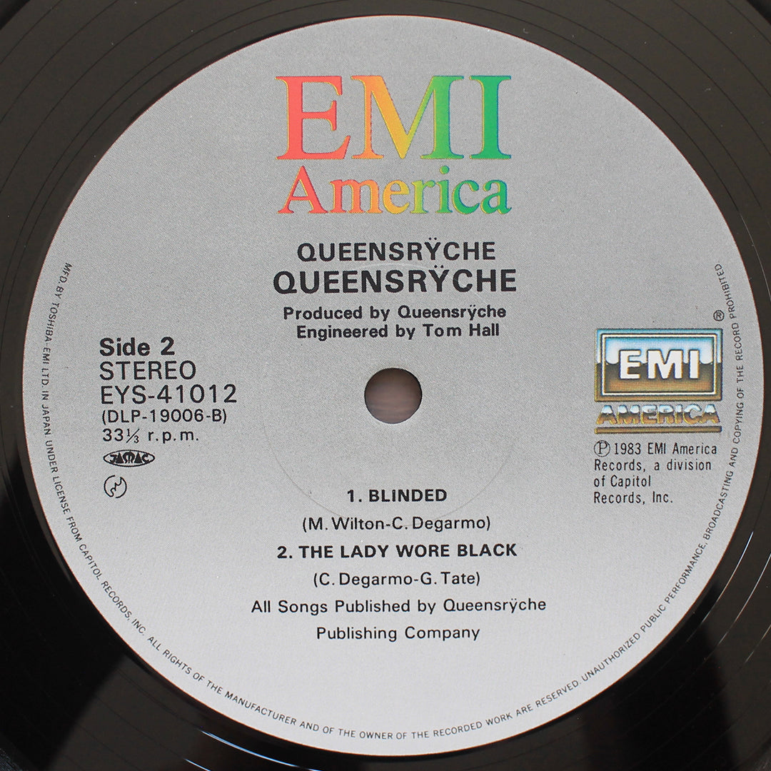 Queensrÿche - Queensrÿche 33'lük LP PLAK Japan Vinyl