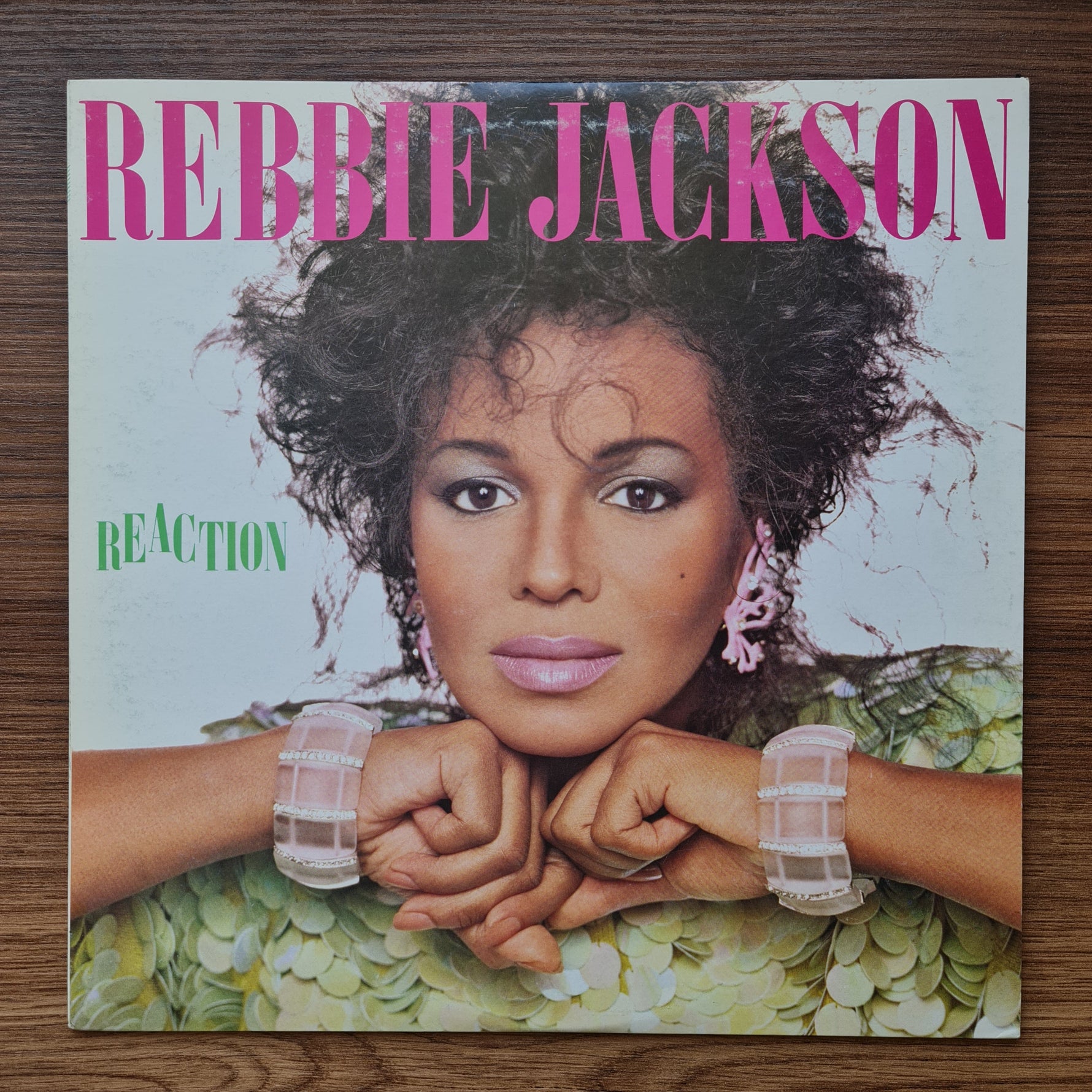 Rebbie Jackson ‎– Reaction 33'lük LP PLAK Japan Vinyl