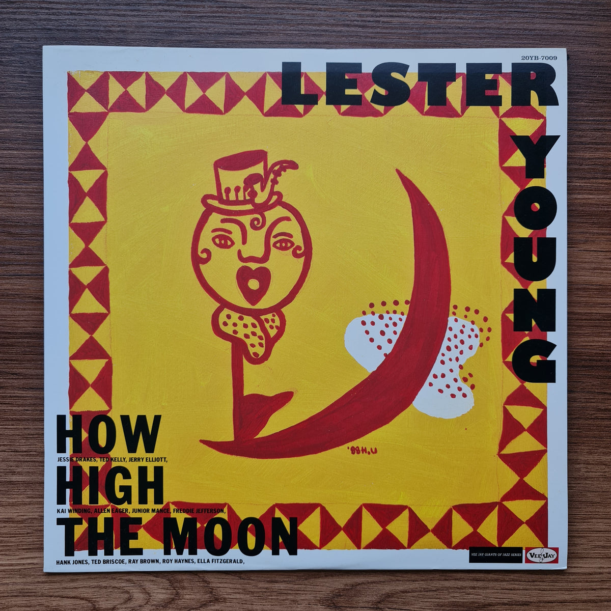Lester Young – How High The Moon 33'lük LP PLAK Japan Vinyl