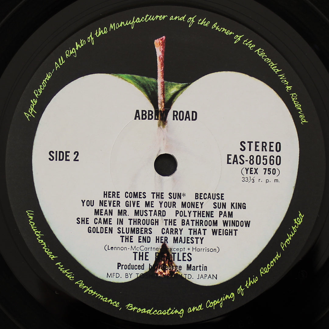 The Beatles - Abbey Road Japan Vinyl