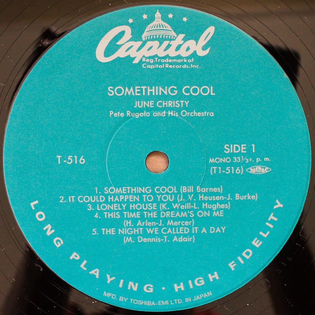 June Christy - Something Cool Japan Vinyl