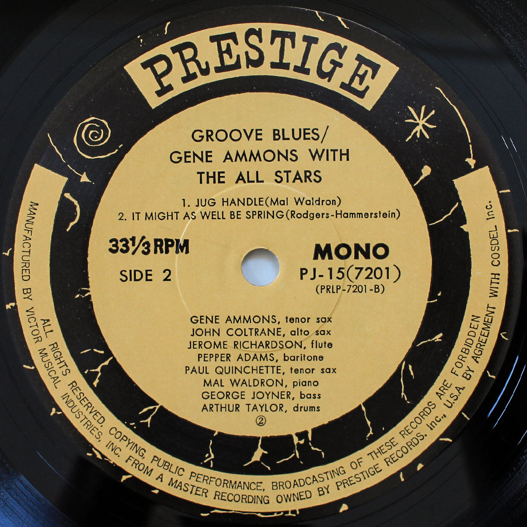 Gene Ammons And His All Stars - Groove Blues Japan Vinyl