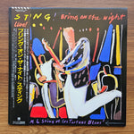 Sting – Bring On The Night 33'lük LP PLAK Japan Vinyl