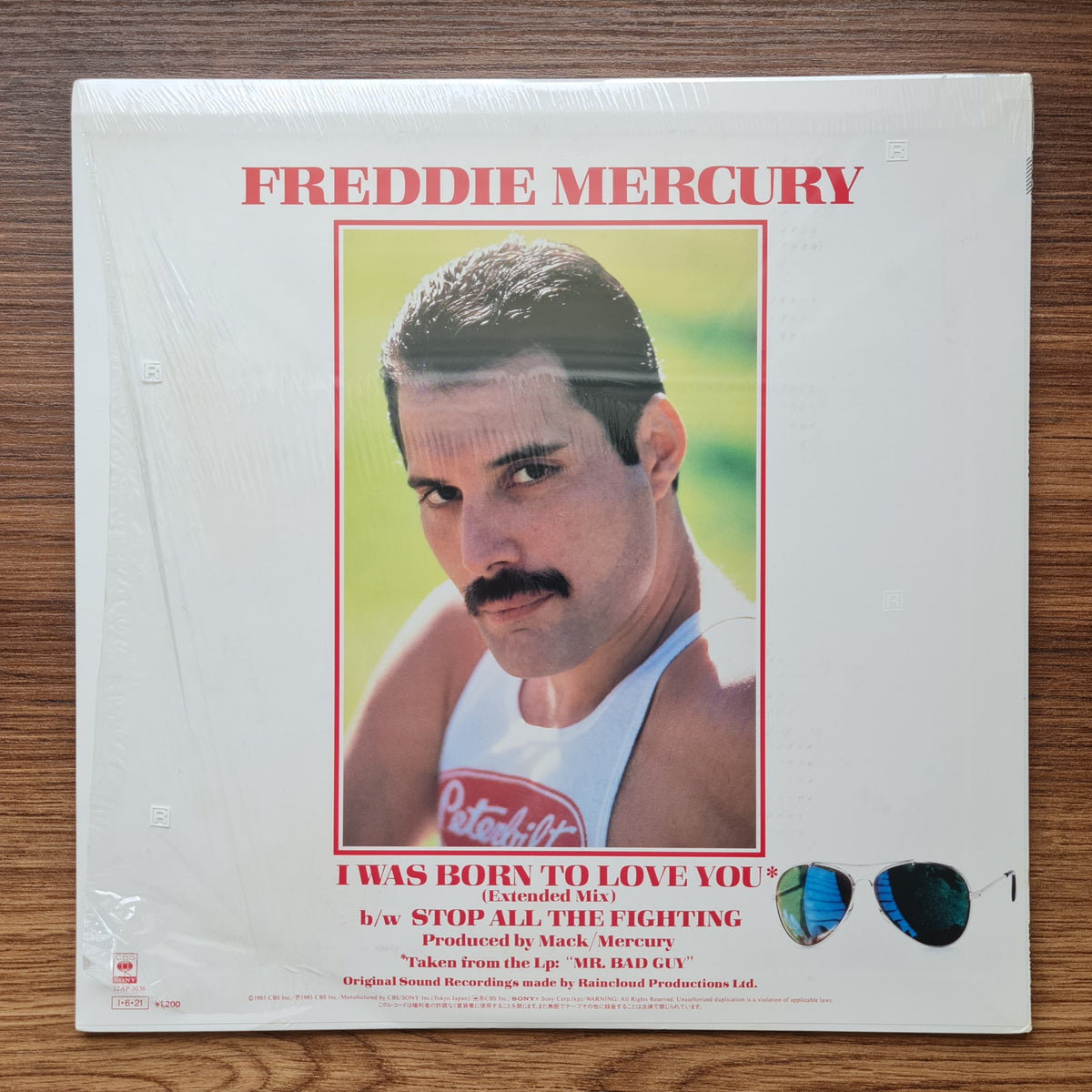 Freddie Mercury – I Was Born To Love You 33'lük LP PLAK Japan Vinyl