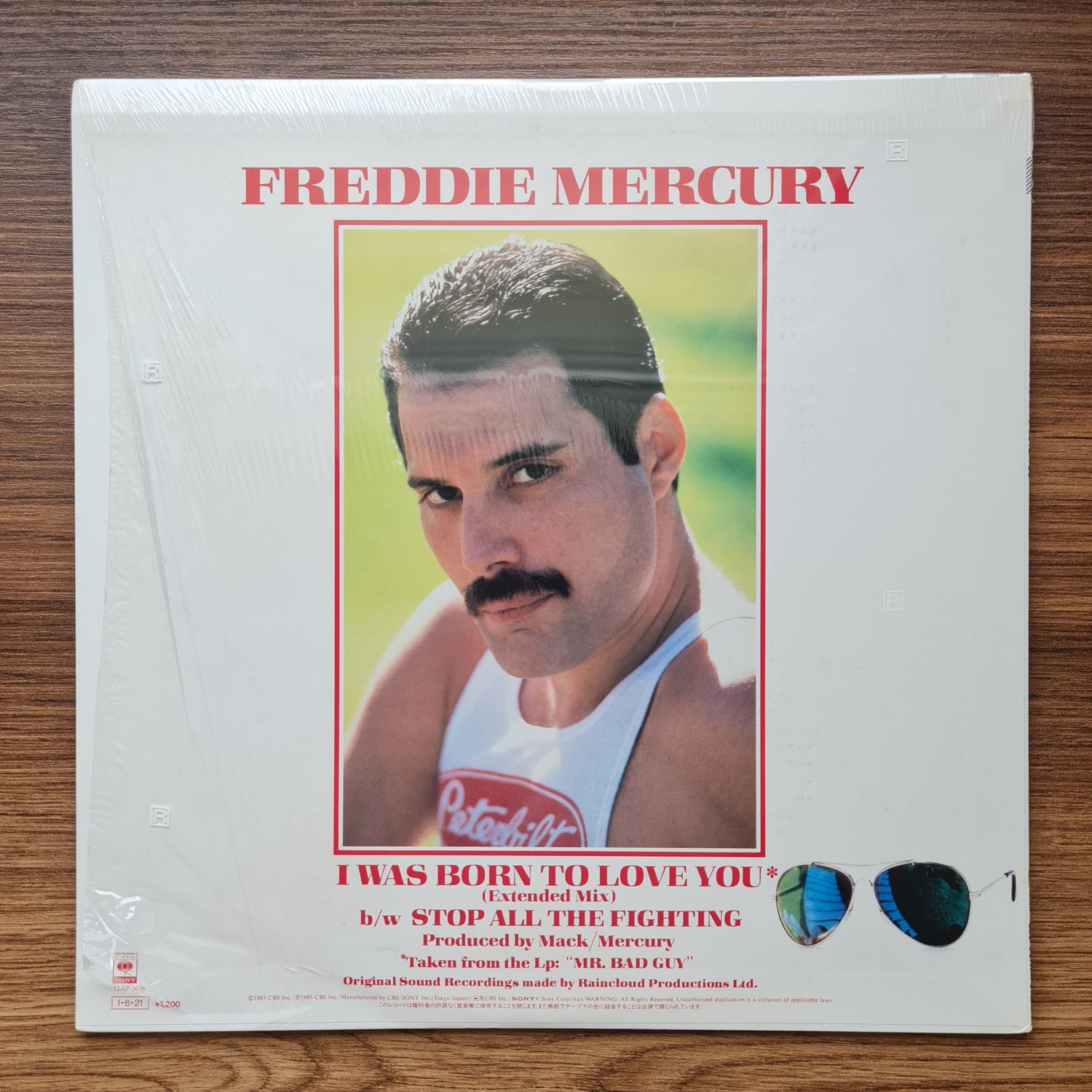 Freddie Mercury – I Was Born To Love You 33'lük LP PLAK Japan Vinyl