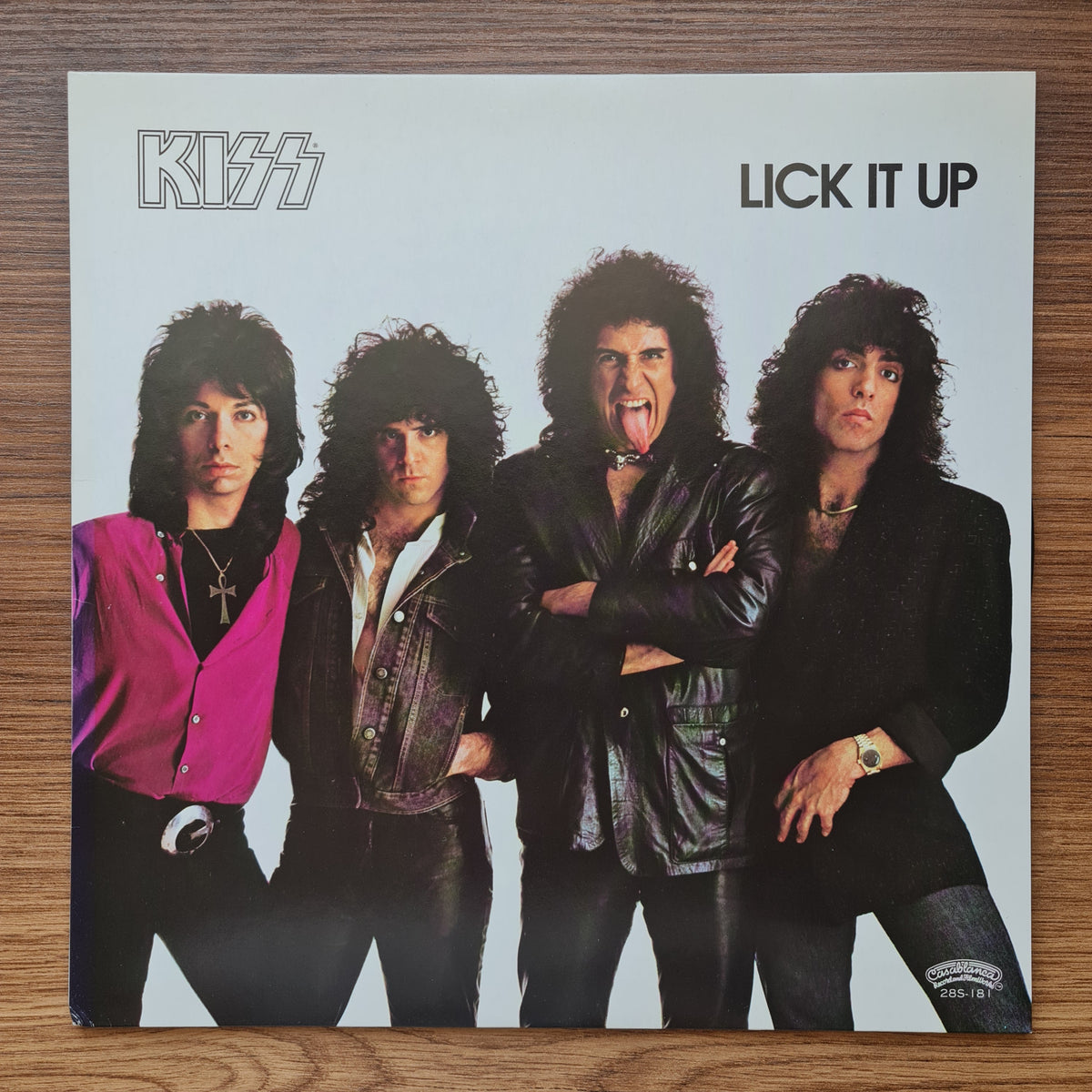 Kiss – Lick It Up 33'lük LP PLAK Japan Vinyl