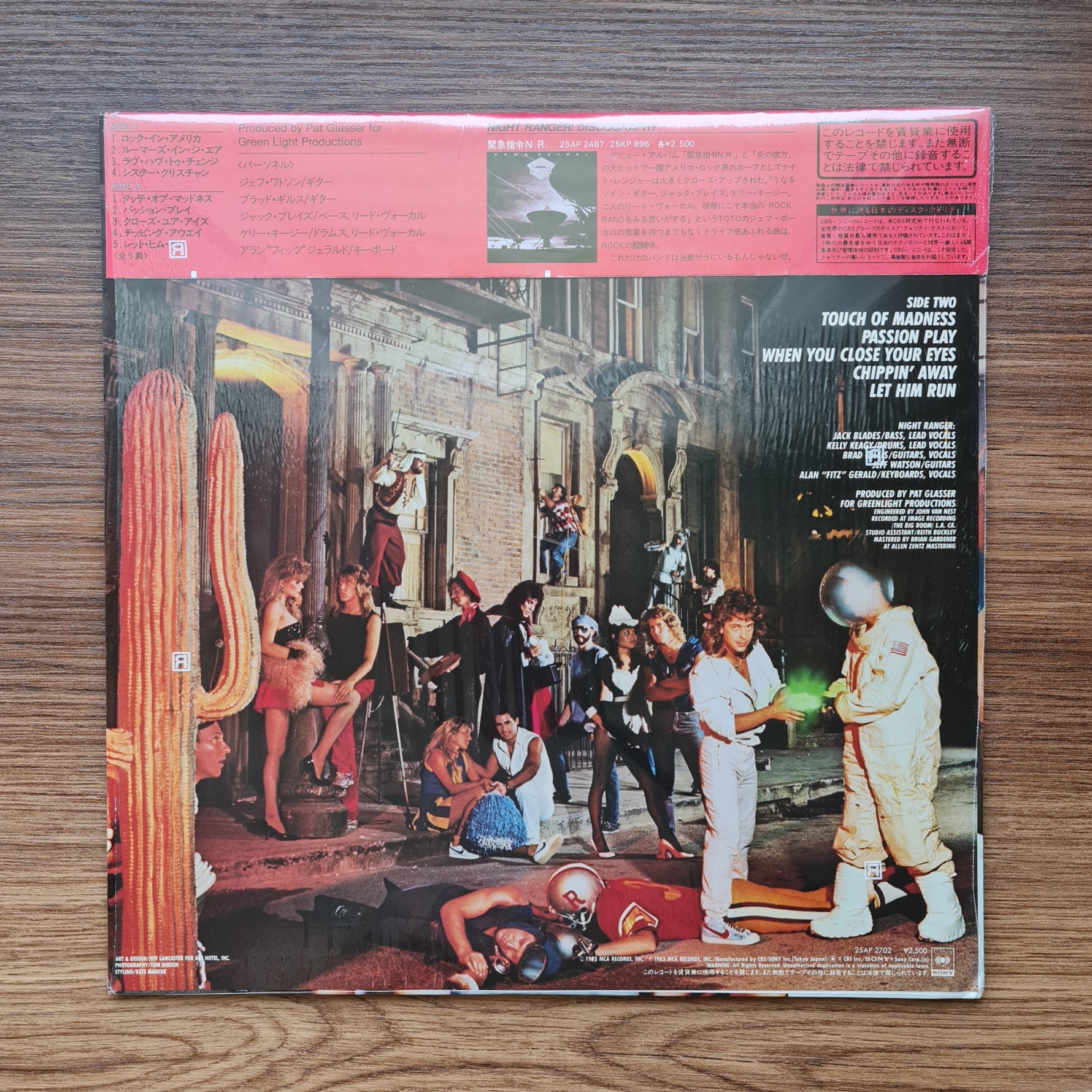 Night Ranger – Midnight Madness 33'lük LP PLAK Japan Vinyl