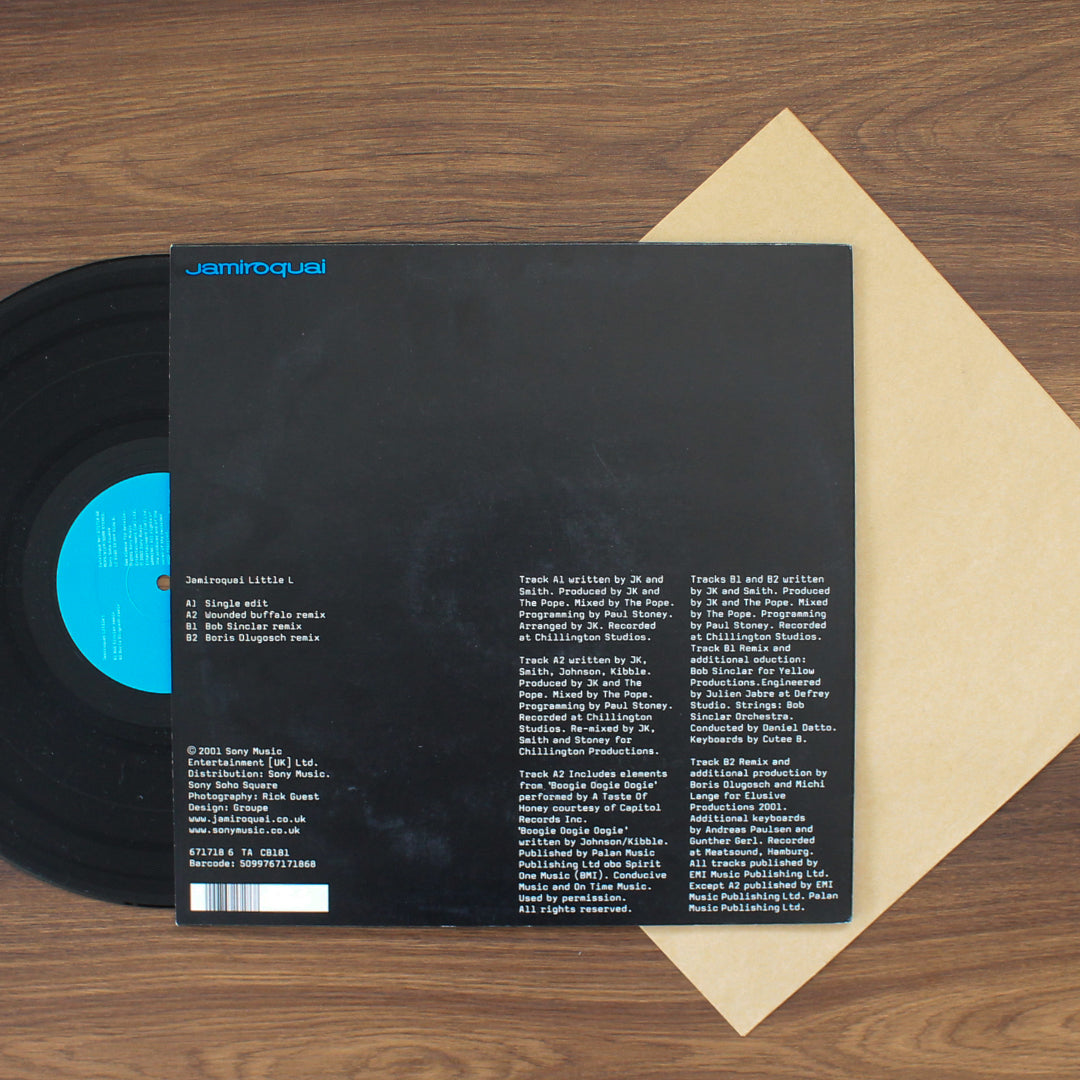 Jamiroquai - Little L 33'lük LP PLAK Japan Vinyl