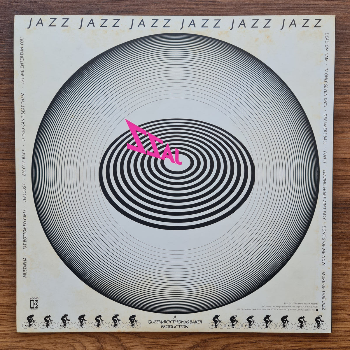 Queen – Jazz 33'lük LP PLAK Japan Vinyl