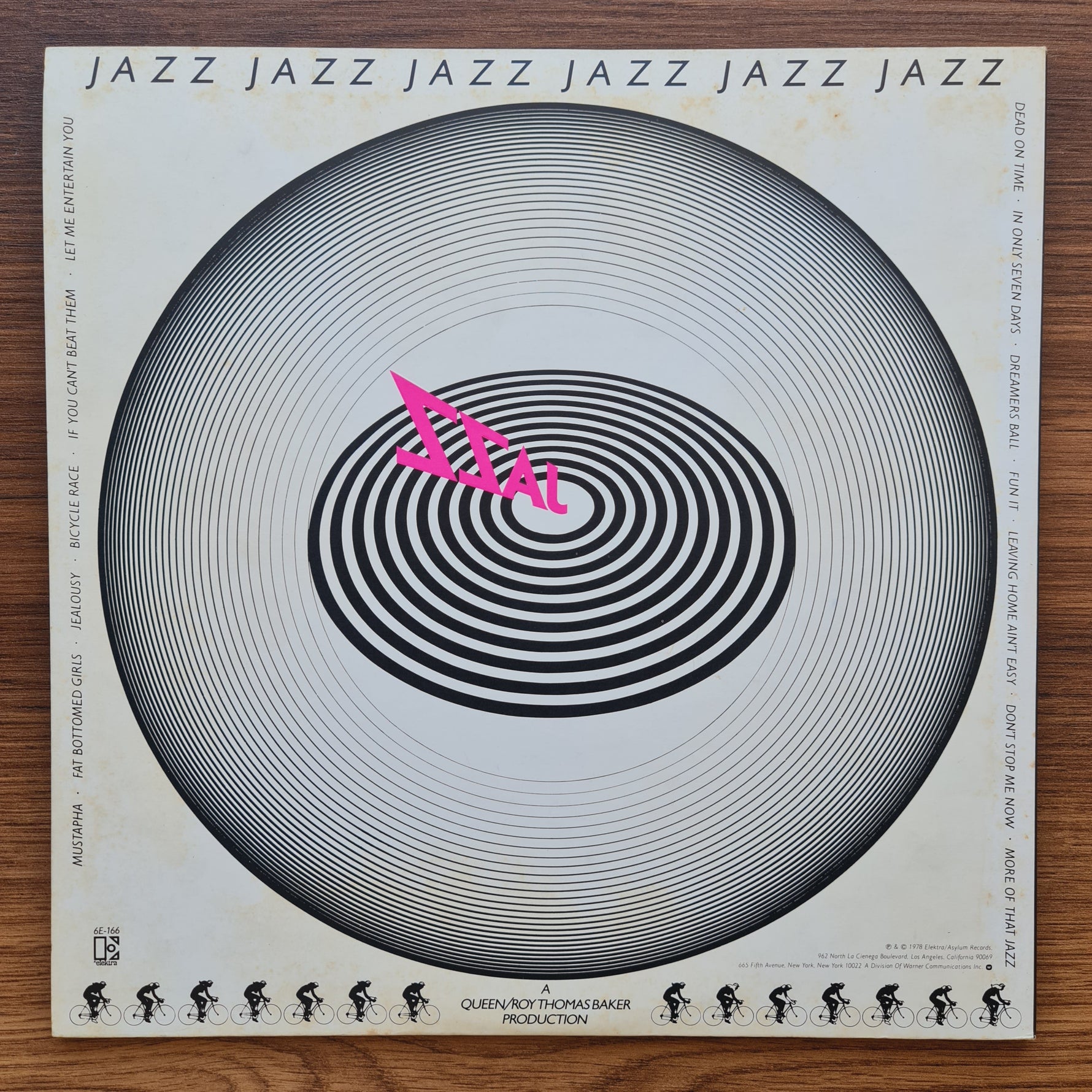 Queen – Jazz 33'lük LP PLAK Japan Vinyl