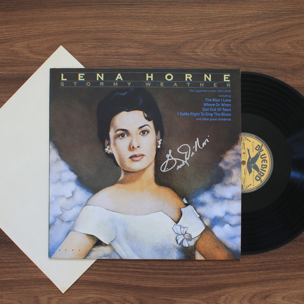 Lena Horne – Stormy Weather The Legendary Lena 1941-1958 Signed Plaque