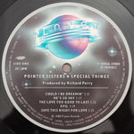 Pointer Sisters - Special Things 33'lük LP PLAK Japan Vinyl