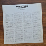 Miles Davis – Milestones 33'lük LP PLAK Japan Vinyl