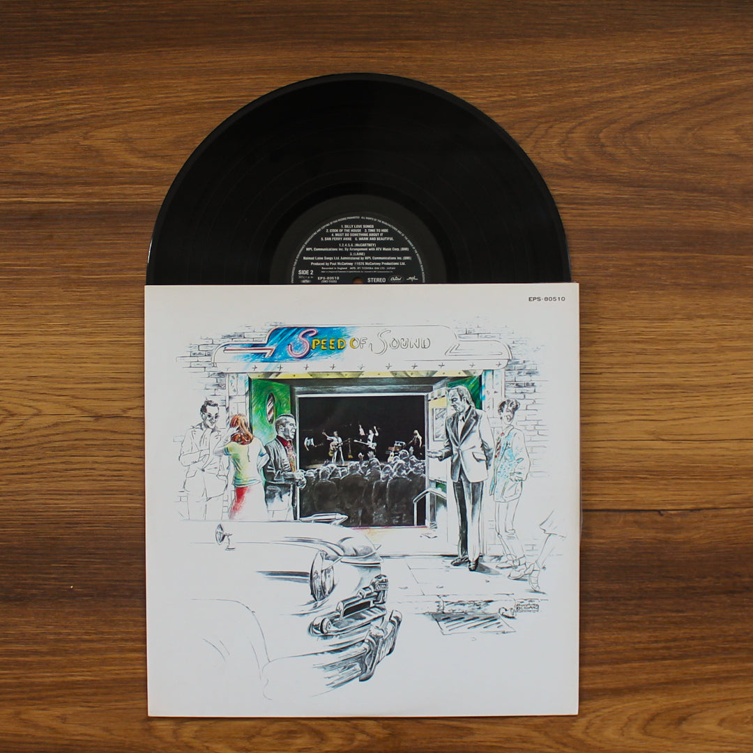 Wings - Wings At The Speed Of Sound 33'lük LP PLAK Japan Vinyl