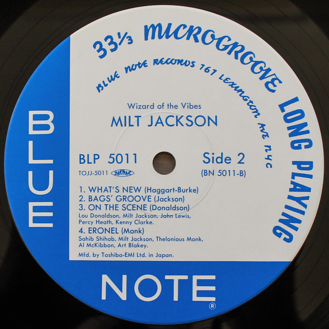 Milt Jackson - Wizard Of The Vibes (10'' Plak) Japan Vinyl