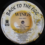 Wings - Back To The Egg 33'lük LP PLAK Japan Vinyl