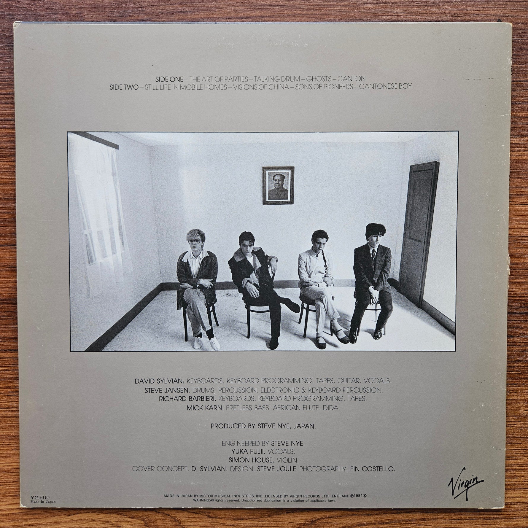 Japan - Tin Drum Japan Vinyl