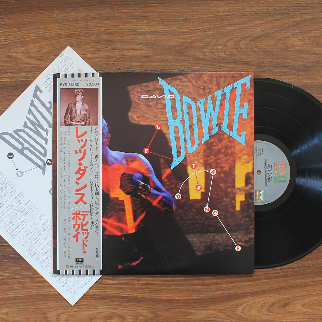 David Bowie - Let's Dance 33'lük LP PLAK Japan Vinyl