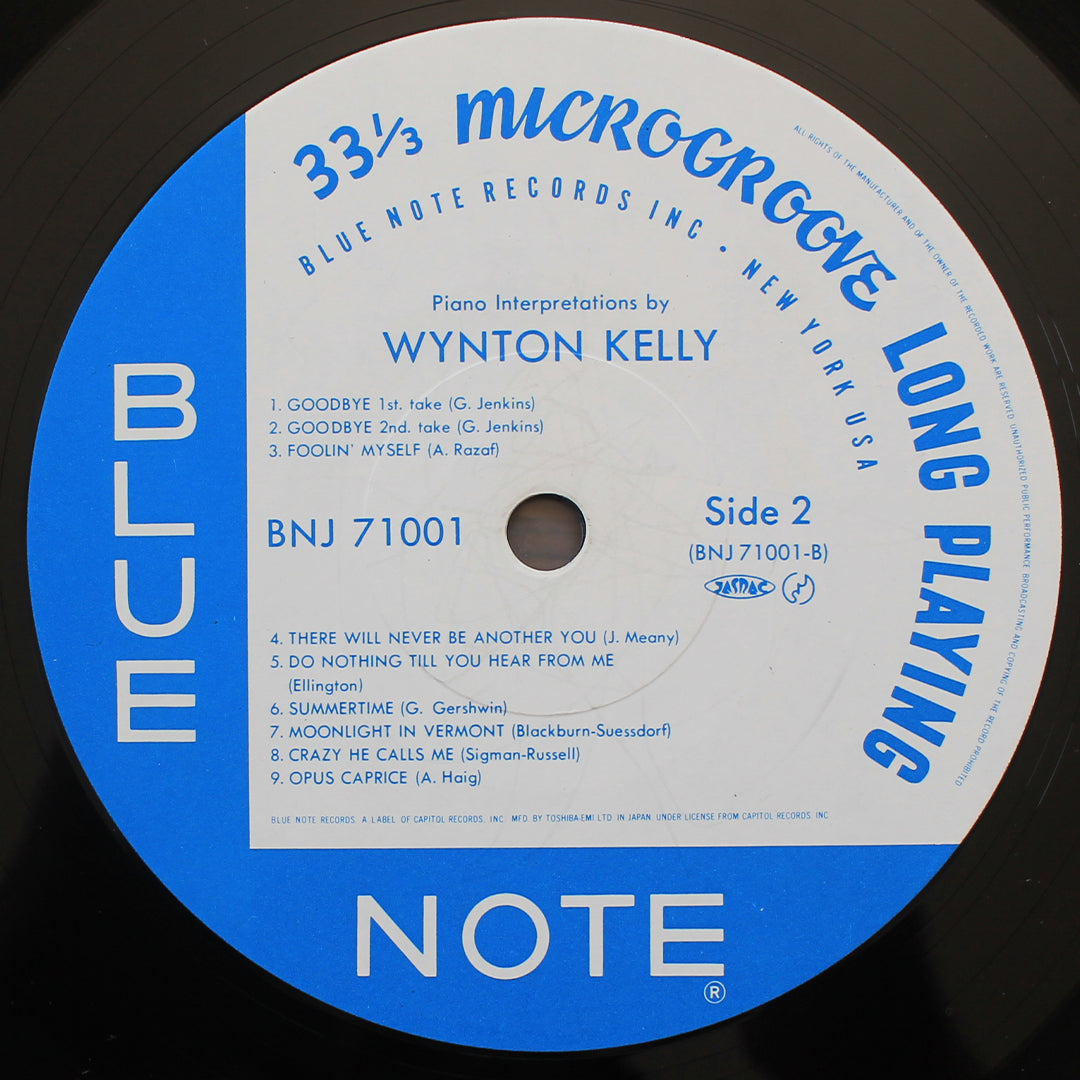 Wynton Kelly Trio – New Faces - New Sounds Wynton Kelly Piano Interpretations 33'lük LP PLAK Japan Vinyl