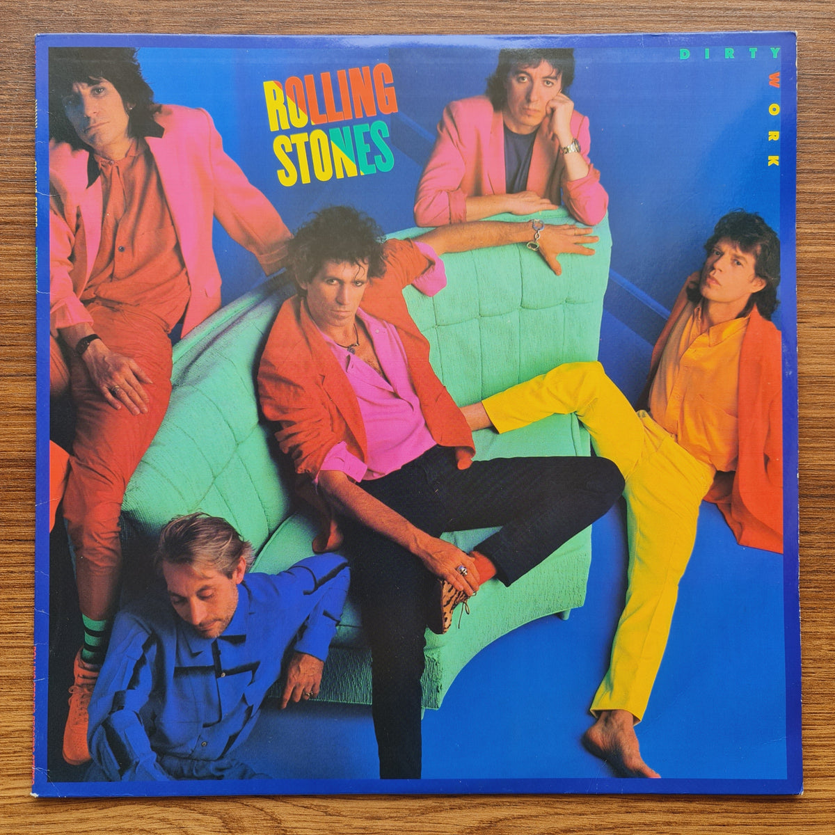 Rolling Stones – Dirty Work 33'lük LP PLAK Japan Vinyl