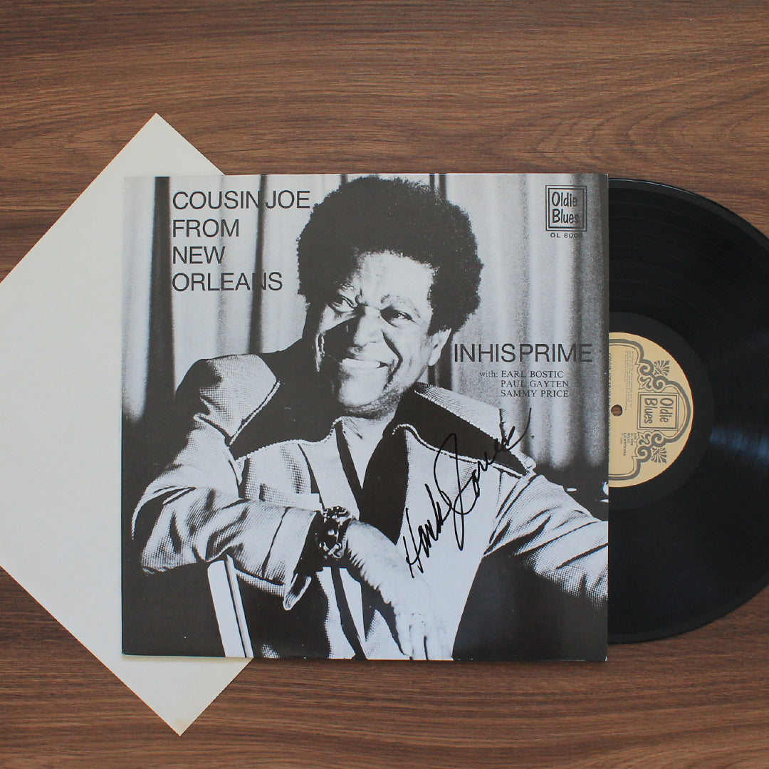 Cousin Joe – Cousin Joe From New Orleans In His Prime İmzalı Plak Japan Vinyl