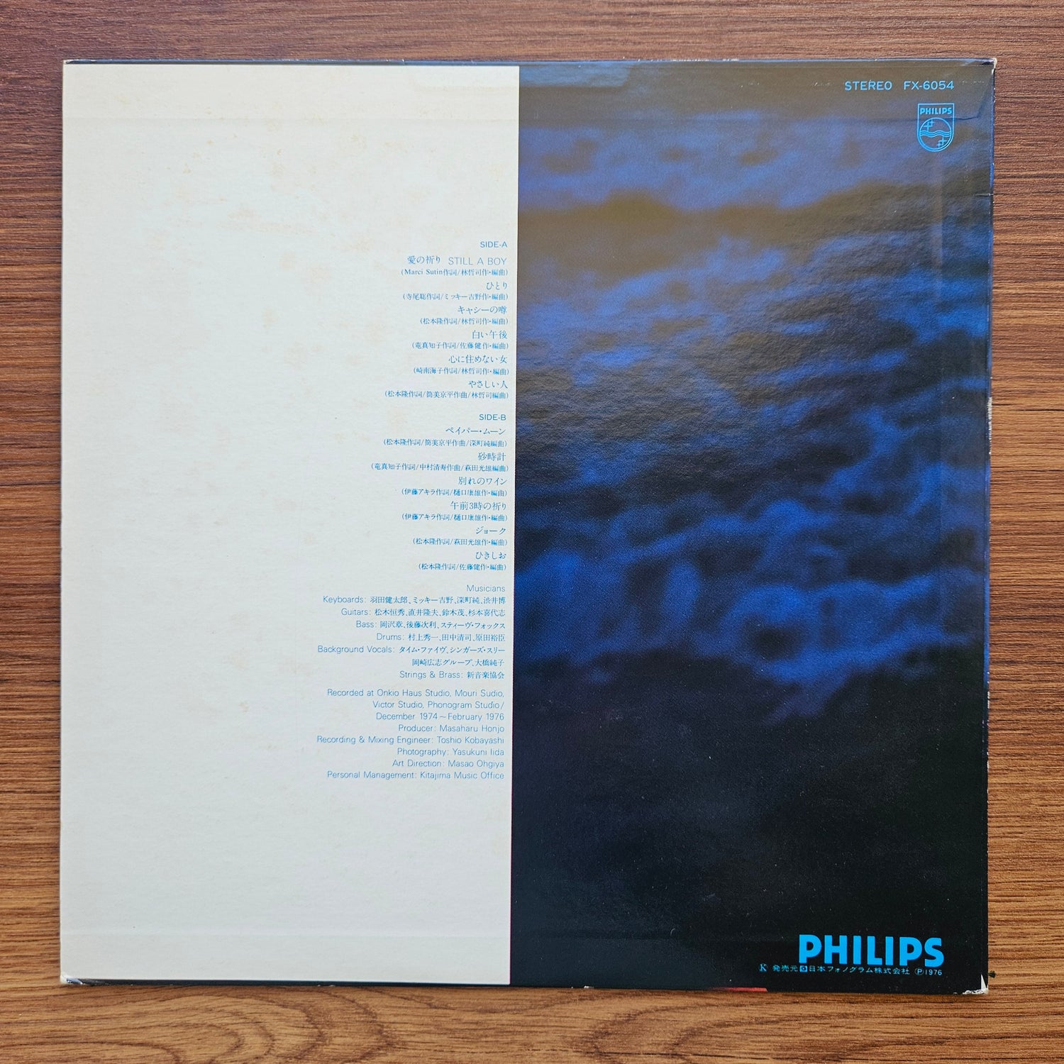 Junko Ohashi – Paper Moon 33'lük LP PLAK Japan Vinyl