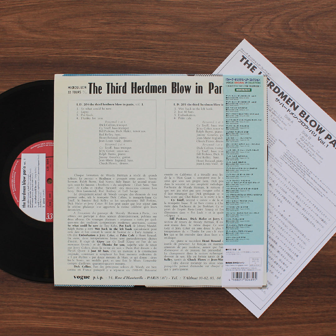 The Third Herdmen – The Third Herdmen Blow In Paris Vol. 1 (10'' Plak)