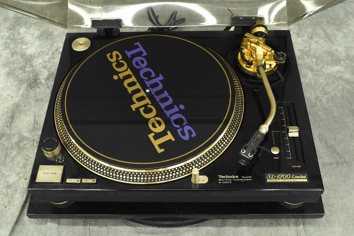Technics SL-1200LTD Limited Edition Turntable Vintage DJ Record Player Gold – Made in Japan Only Japan Vinyl