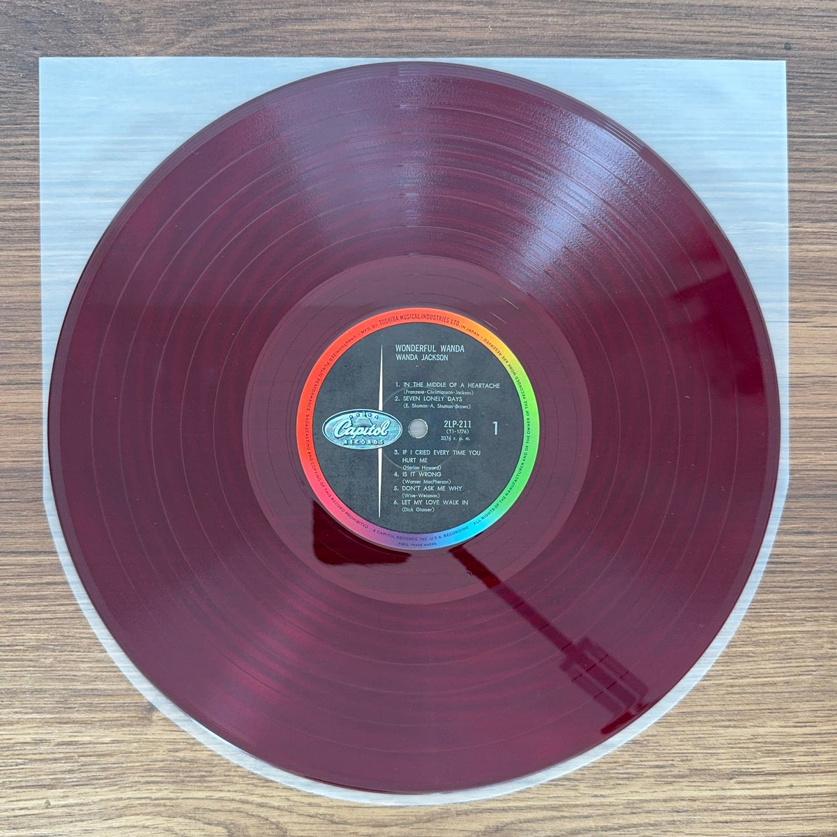 Wanda Jackson – Wonderful Wanda Japan Vinyl
