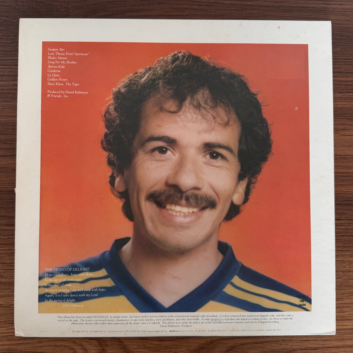 Devadip Carlos Santana – The Swing Of Delight