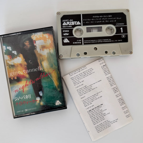 Gino Vannelli – Nightwalker Kaset