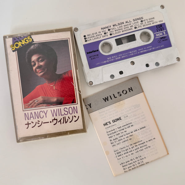 Nancy Wilson – All Songs Kaset
