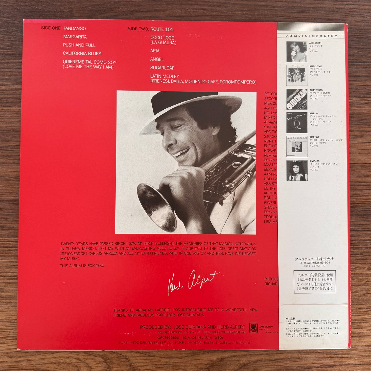 Herb Alpert – Fandango