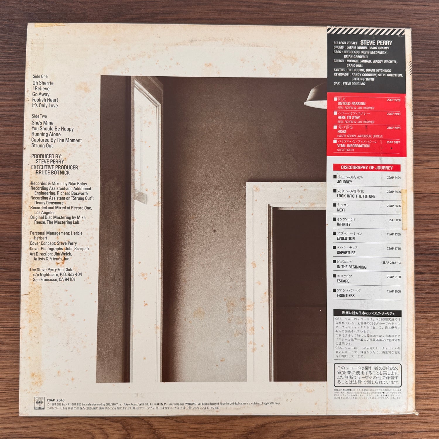 Steve Perry – Street Talk
