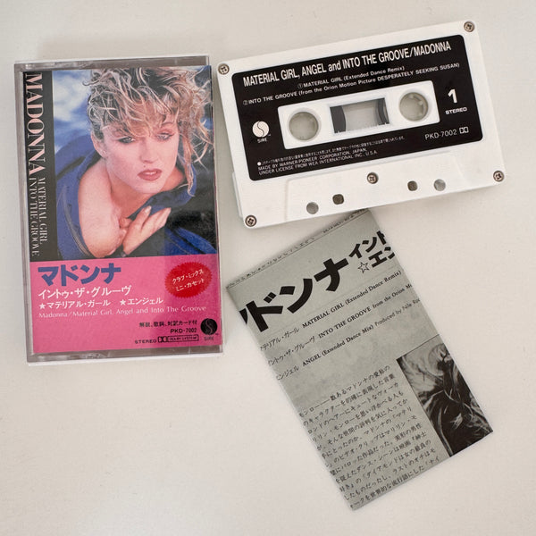 Madonna – Material Girl, Angel And Into The Groove Kaset