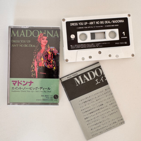 Madonna – Dress You Up / Ain't No Big Deal Kaset