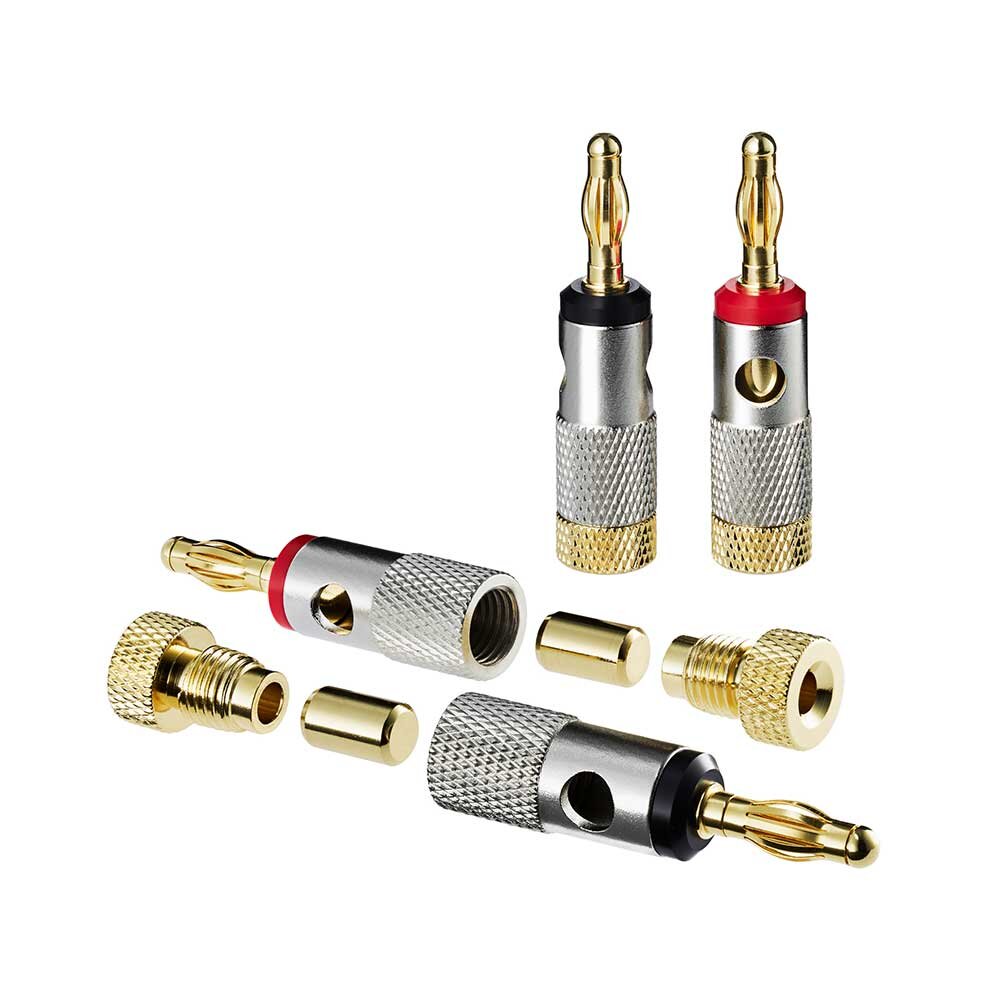 Audio Technica AT6303a Banana Plug – Güçlü Kablolar İçin Stabil ve Yüksek Kaliteli Bağlantı Only Japan Vinyl