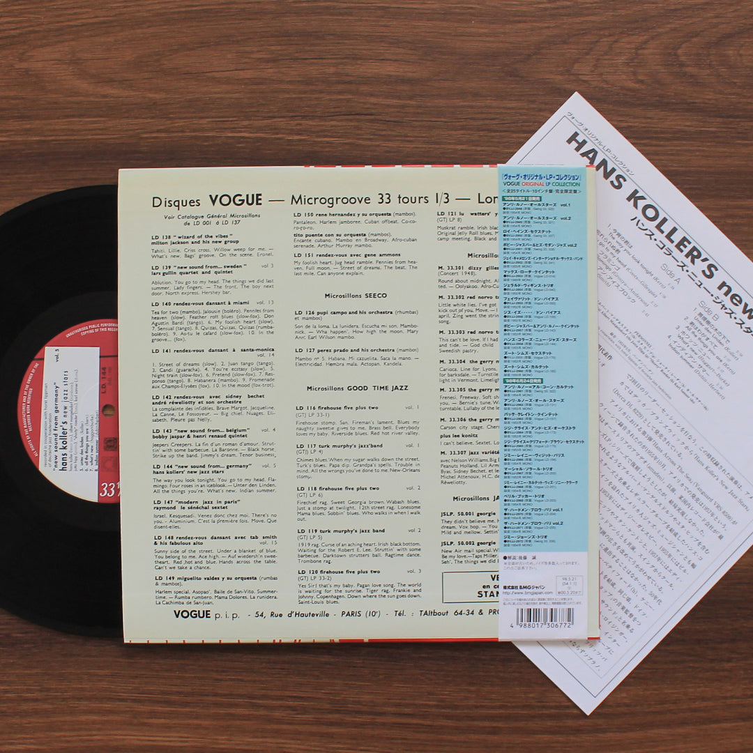 Hans Koller And His New Jazz Stars – "New Sound From Germany" Vol. 5 (10'' Plak)