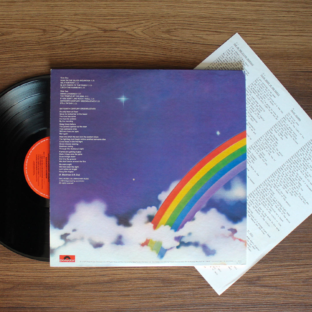 Rainbow – Ritchie Blackmore's Rainbow Only Japan Vinyl