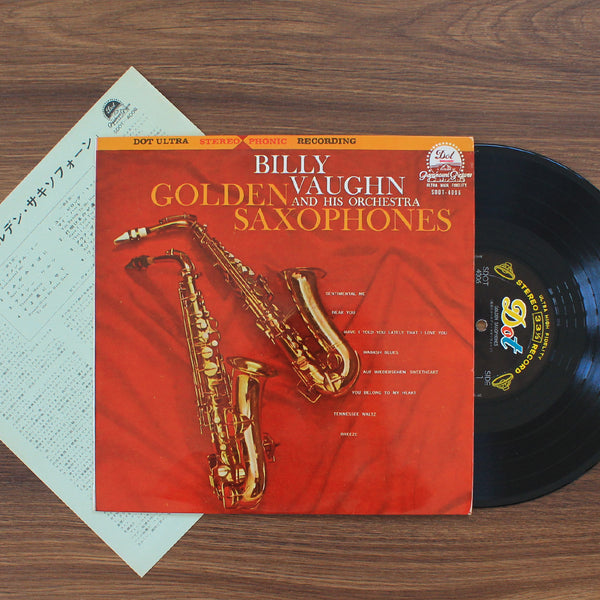 Billy Vaughn And His Orchestra – Golden Saxophones (10'' Vinyl)