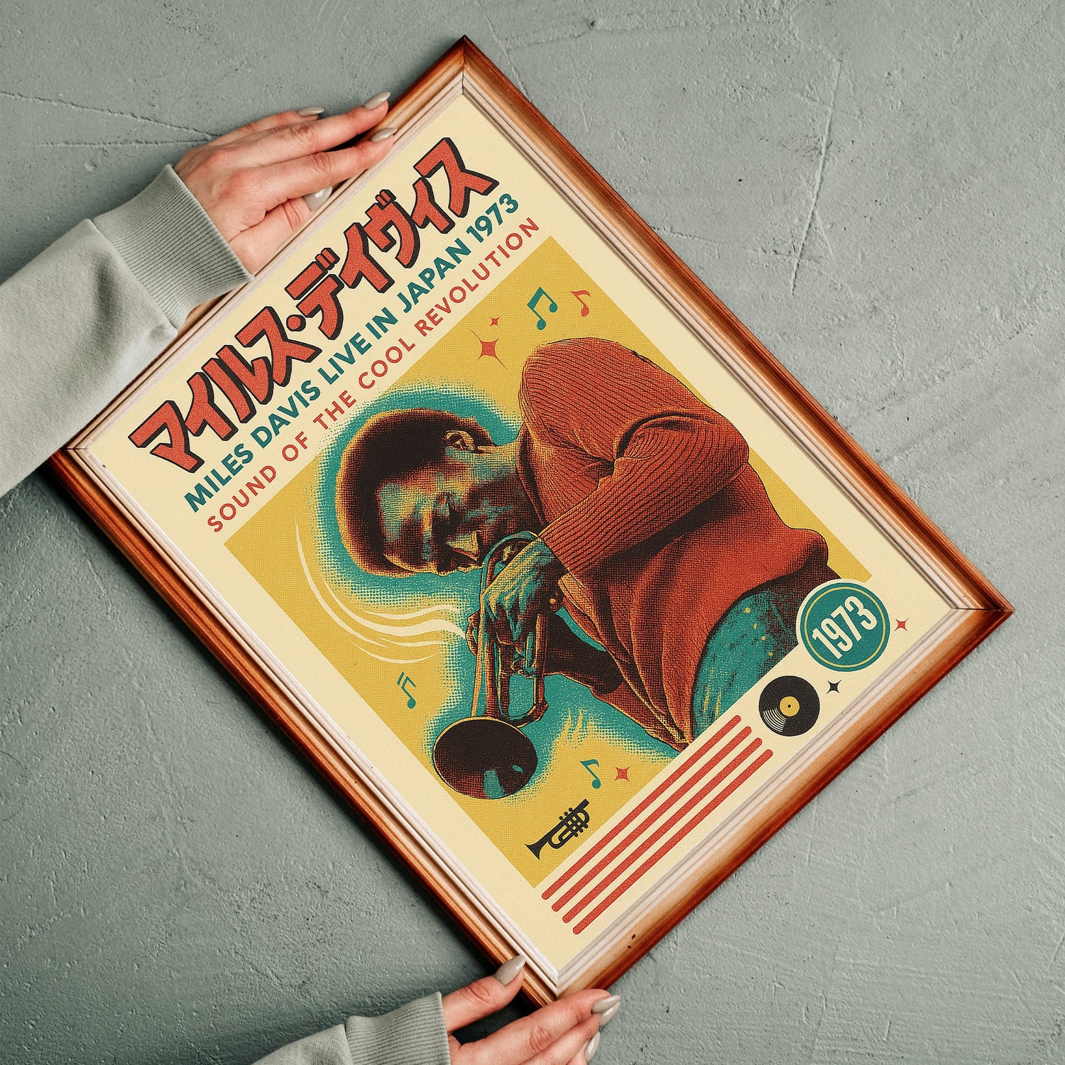 Miles Davis Limited Edition Pop Art Poster Japan Vinyl