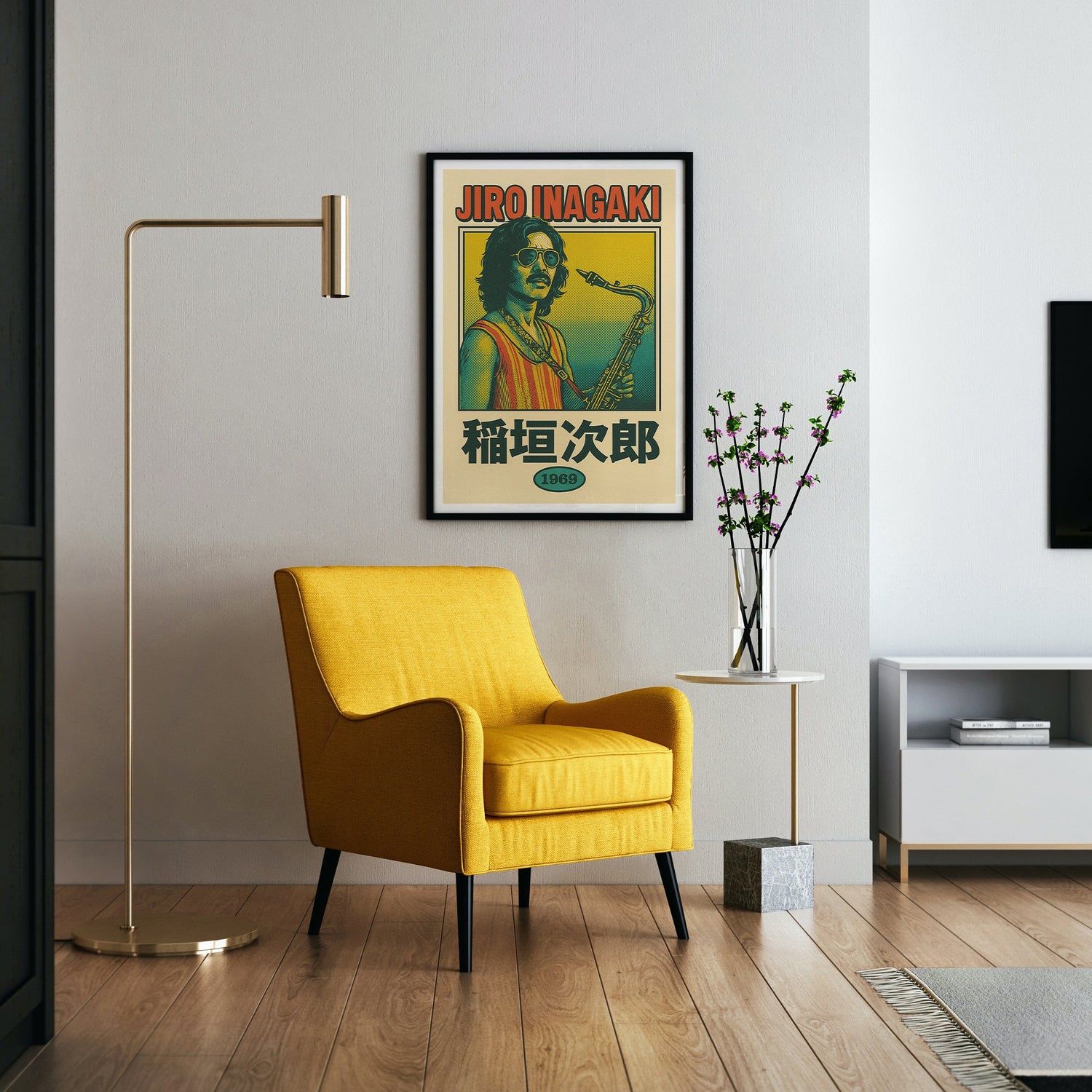 Jiro Inagaki Limited Edition Pop Art Poster Japan Vinyl