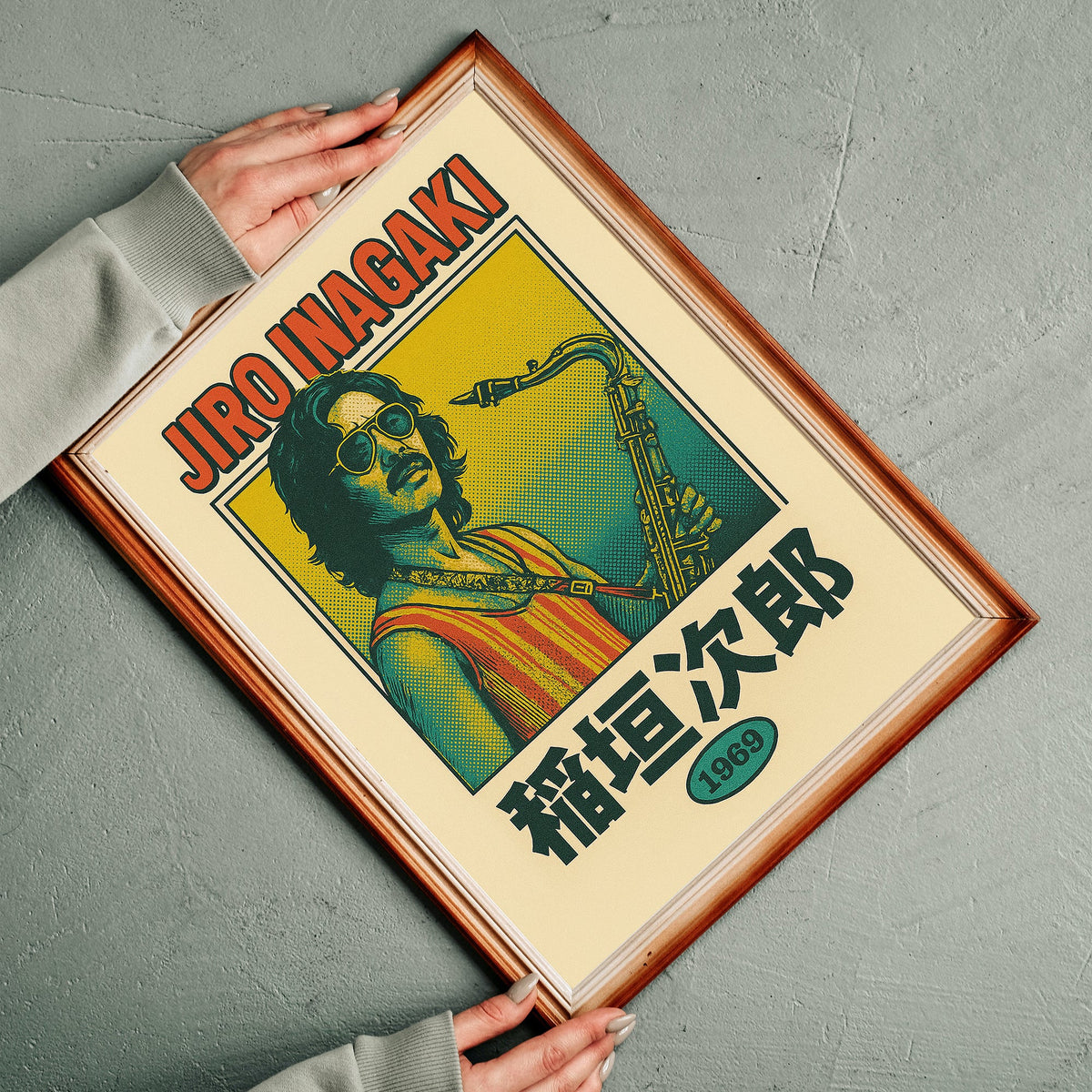 Jiro Inagaki Limited Edition Pop Art Poster Japan Vinyl