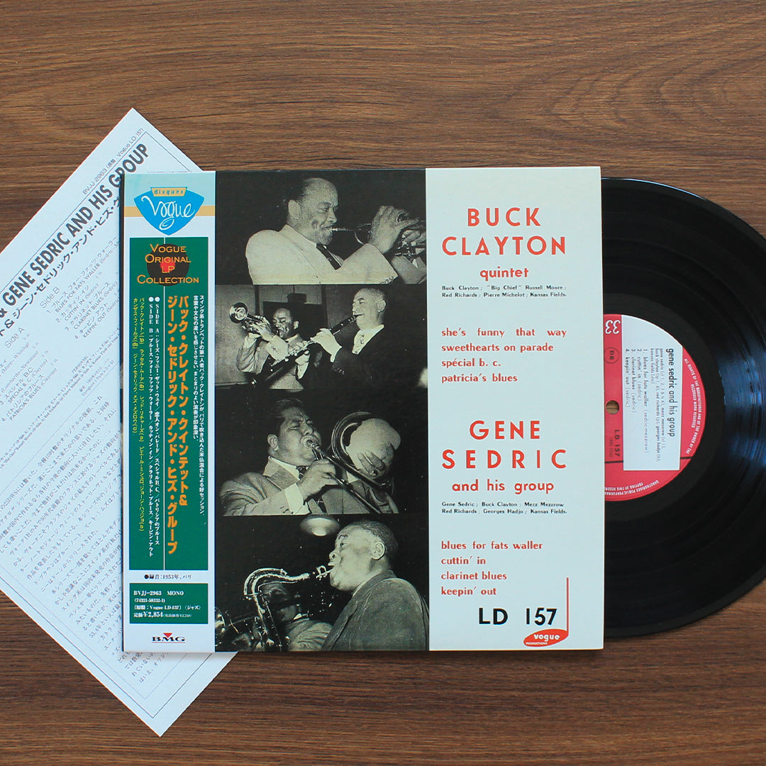Buck Clayton Quintet, Gene Sedric Group (10'' Plak)