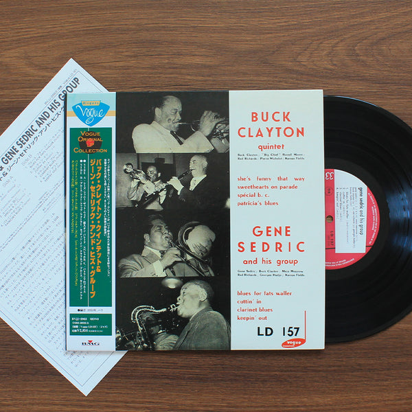 Buck Clayton Quintet, Gene Sedric Group (10'' Plak)
